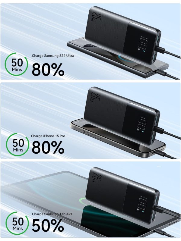 External battery Power Bank Joyroom JR-PBF20 22.5W 10000mAh black — изображение 2