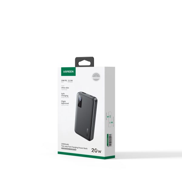 External battery Power Bank Ugreen PB311 20W 10000mAh (25742) black - Image 4