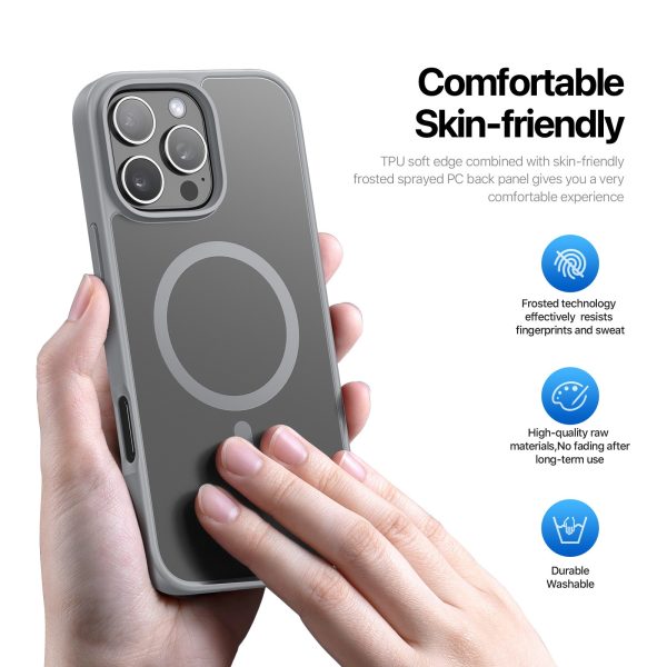 Case Dux Ducis Yind Apple iPhone 16 Pro Max grey - Image 2