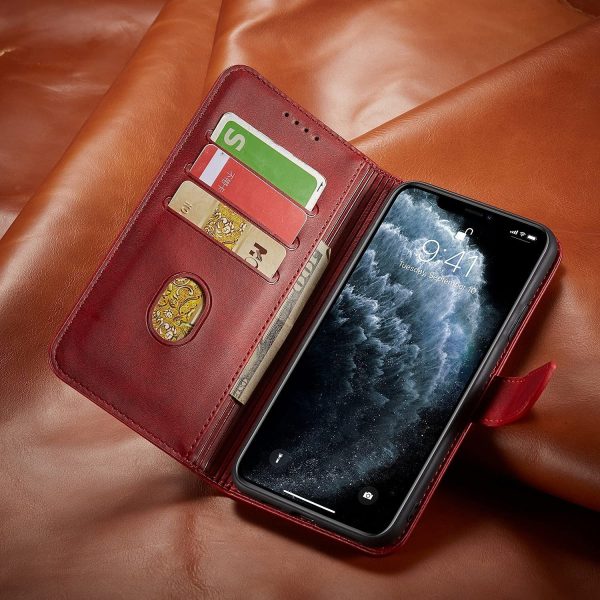 Wallet Case Samsung S938 S25 Ultra red - Image 4