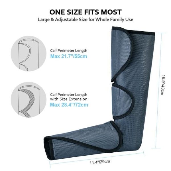 Air compression leg massager Reach LKM3 - Image 3