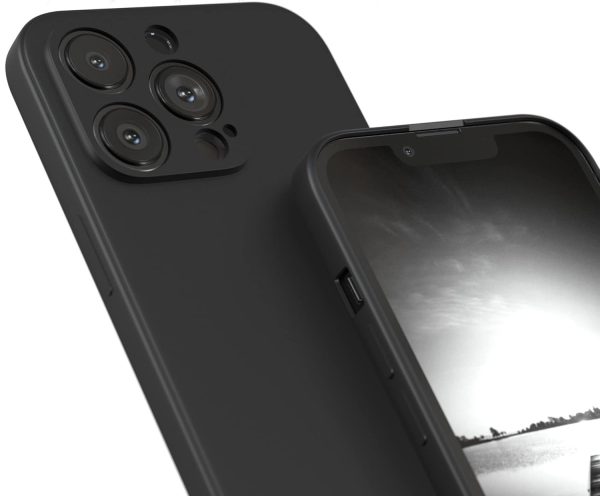 Case Liquid Silicone 1.5mm Samsung A155 A15 4G/A156 A15 5G black - Image 2