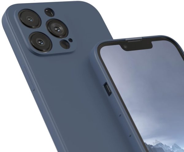 Case Liquid Silicone 1.5mm Apple iPhone 15 Pro dark blue - Image 2