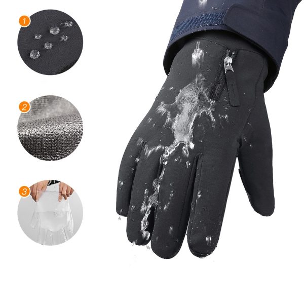 Smartphone gloves L black - Image 2