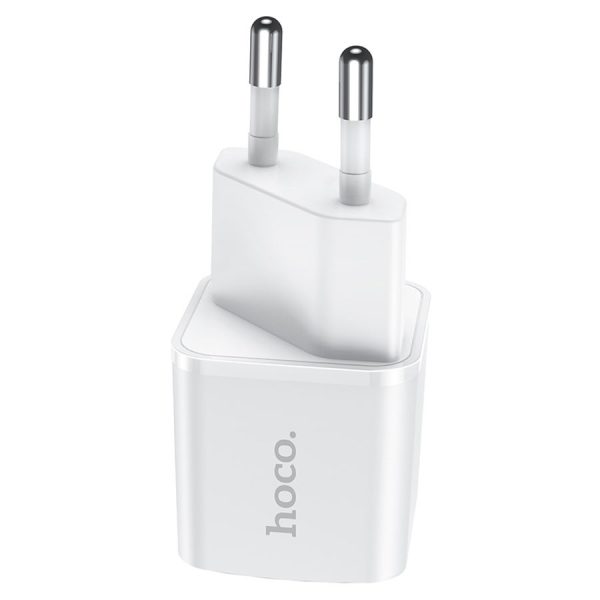 Charger Hoco N10 20W USB-C white - Image 2