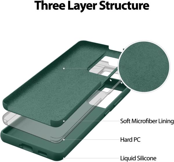 Case Mercury Silicone Case Samsung S931 S25 dark green - Image 2
