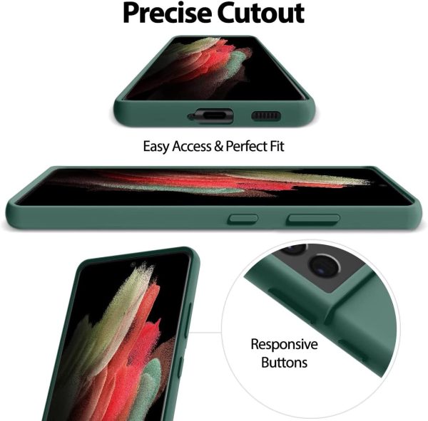 Case Mercury Silicone Case Samsung S931 S25 dark green - Image 3