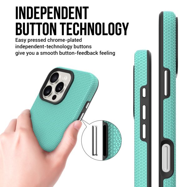 Perfectionists Triangle Mag Case iPhone 16 Pro Max green - Image 3
