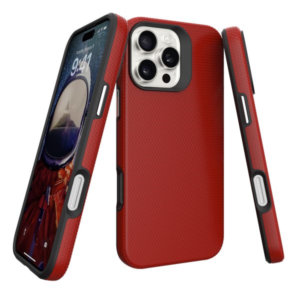 Perfectionists Triangle Mag Case iPhone 16 Pro red - Image 2