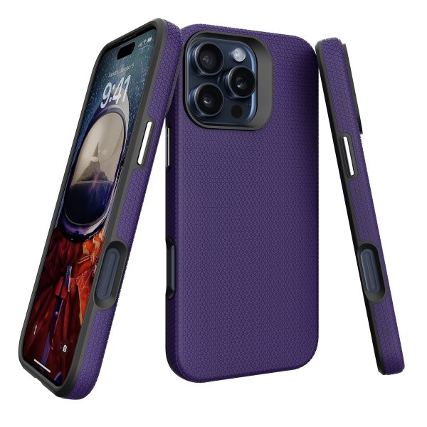 Perfectionists Triangle Mag Case iPhone 15 Pro purple - Image 2