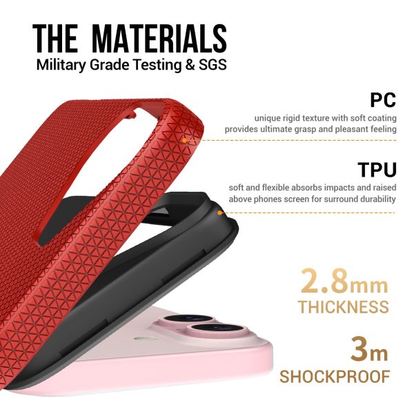 Perfectionists Triangle Mag Case iPhone 13/14 red - Image 4