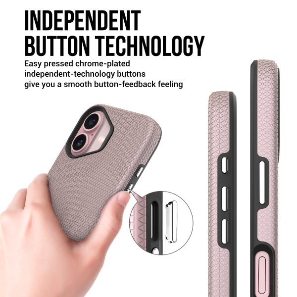 Perfectionists Triangle Mag Case iPhone 16 rose gold - Image 3