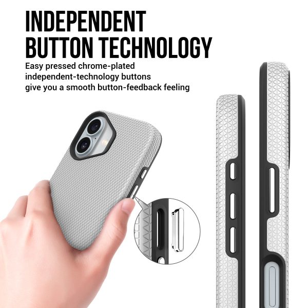 Perfectionists Triangle Mag Case iPhone 15 silver - Image 3