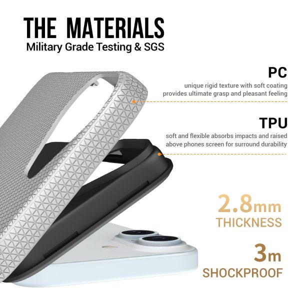 Perfectionists Triangle Mag Case iPhone 15 silver - Image 4