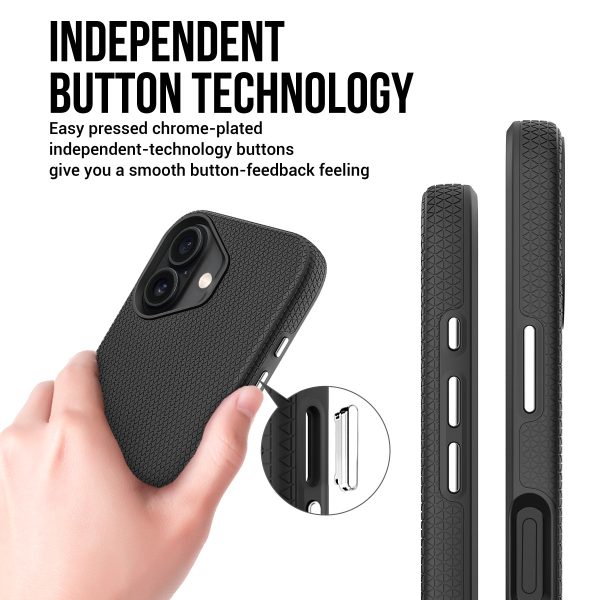 Perfectionists Triangle Mag Case iPhone 16 Plus black - Image 3