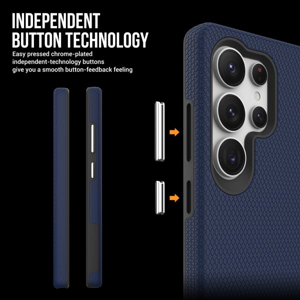 Perfectionists Triangle Case Samsung S908 S22 Ultra 5G navy blue - Image 4