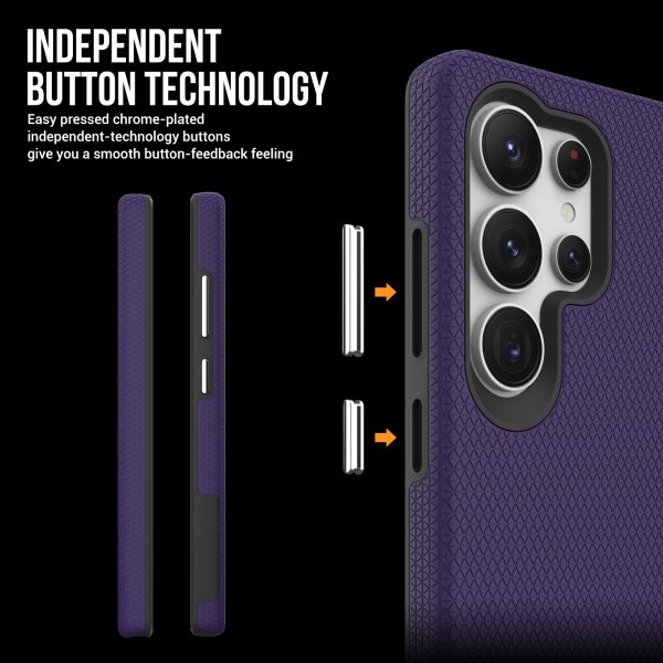 Perfectionists Triangle Case Samsung S928 S24 Ultra purple - Image 4