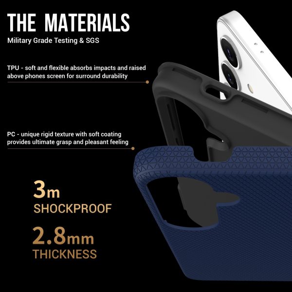 Perfectionists Triangle Case Samsung S926 S24 Plus/S936 S25 Plus navy blue - Image 3