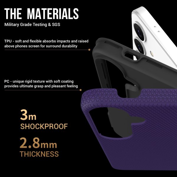 Perfectionists Triangle Case Samsung S911 S23 5G purple - Image 3