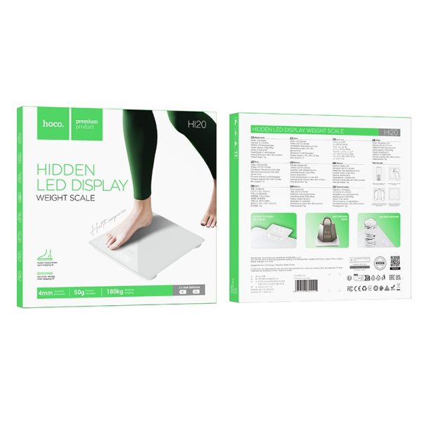 Body scale Hoco HI20 white - Image 4