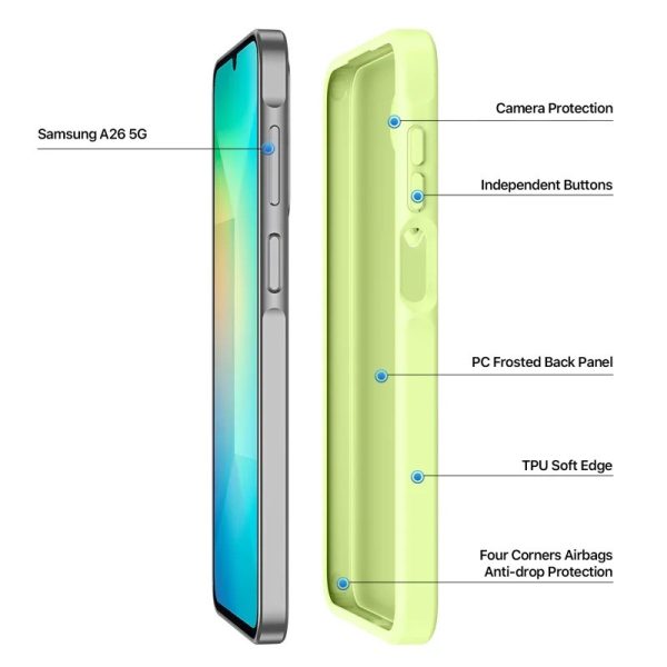 Case Dux Ducis Yind for Samsung A266 A26 5G green - Image 3
