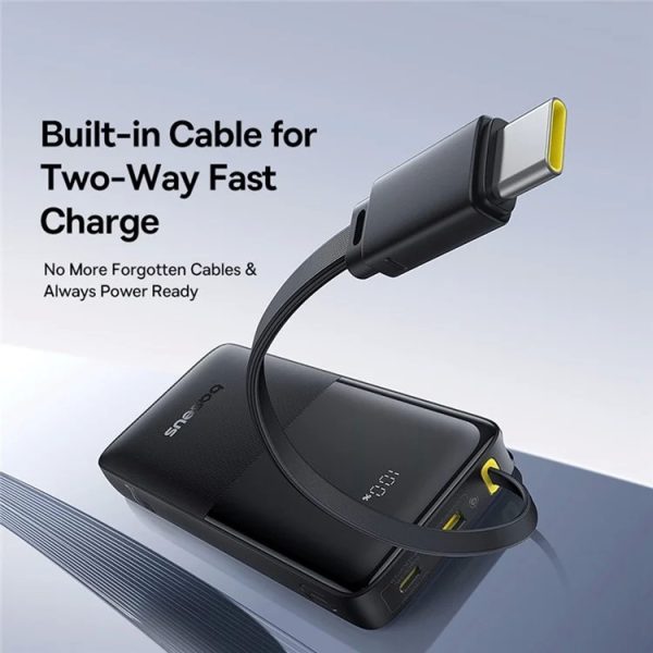 External battery Power Bank Power Bank Baseus Bipow 2 20W 10000mAh black P10077101113-00 - Image 2