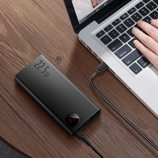 Внешний аккумулятор Power Bank Baseus Adaman 22.5W 20000mAh черный PPAD070101 — изображение 3