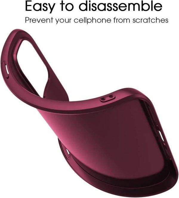 Чехол X-Level Guardian Samsung S936 S25+ бордовый — изображение 2