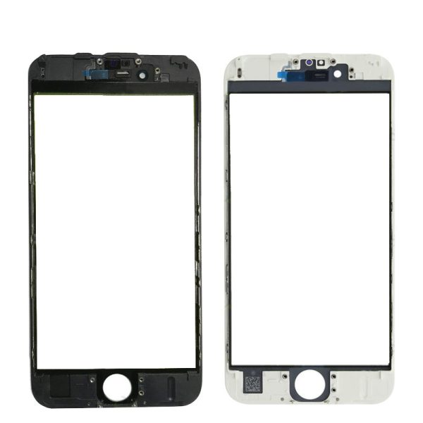 LCD screen glass Apple iPhone 6S with frame and OCA white V3