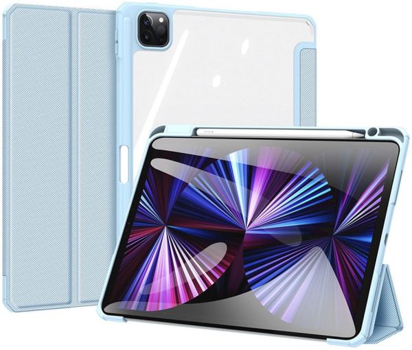 Case Dux Ducis Toby Samsung X800/X806 Tab S8 Plus/T730/T736B Tab S7 FE 2021/ T970/T976B TAB S7 Plus 12.4 blue