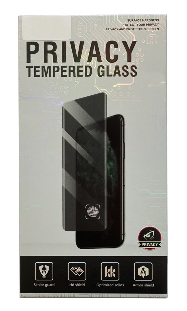Защитное стекло дисплея Full Privacy Apple iPhone 12/12 Pro черное