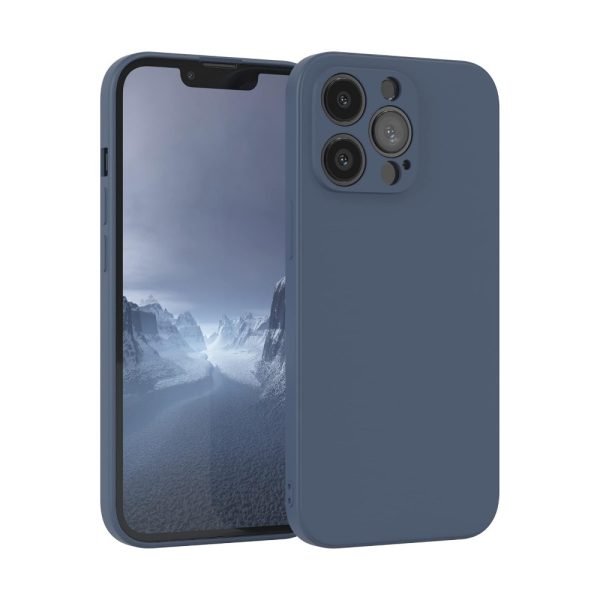 Case Liquid Silicone 1.5mm Samsung A135 A13 4G dark blue