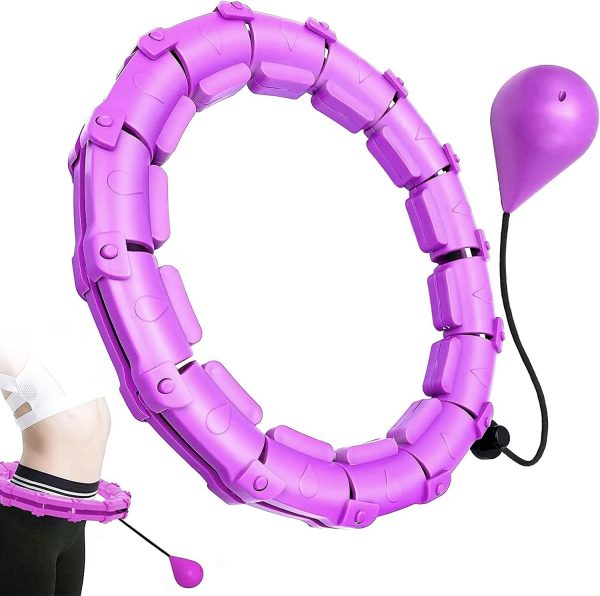 Массажный обруч Smart Hula Hoop M1 пурпурный