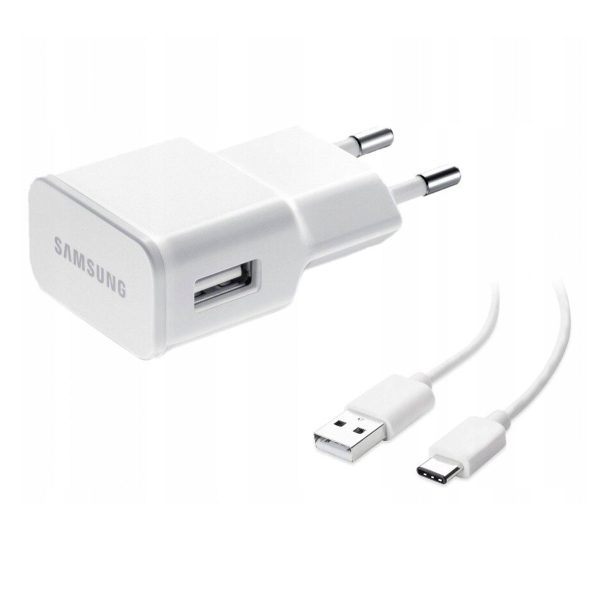 Charger Samsung EP-TA200NWE 15W + Type-C cable  white