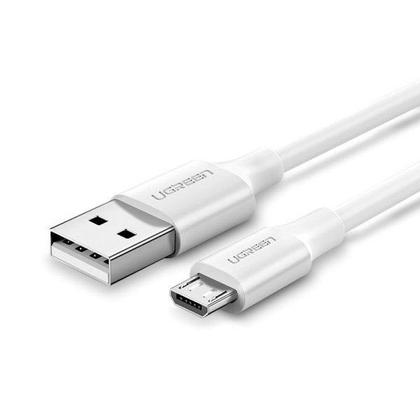 USB cable Ugreen US289 USB to MicroUSB 2A 1.0m white