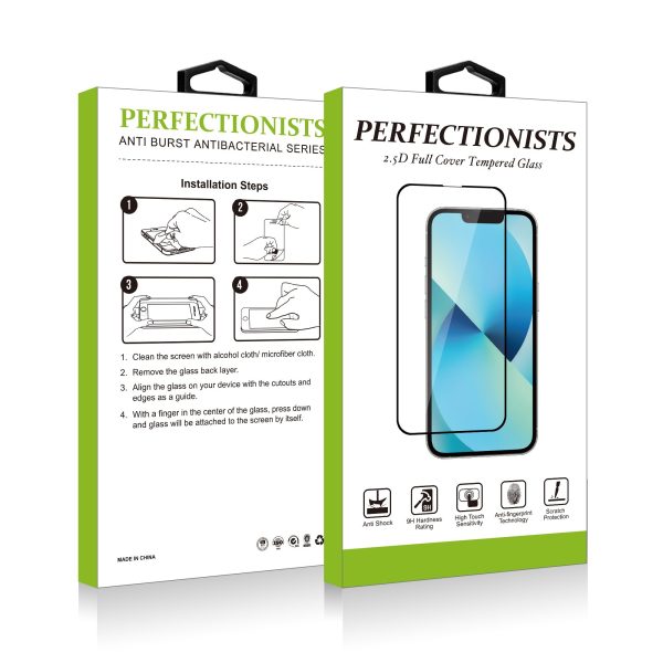 Tempered glass 2.5D Perfectionists Apple iPhone 15 Plus black