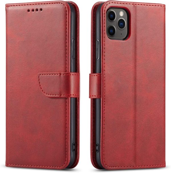 Wallet Case Xiaomi Redmi Note 13 5G/Redmi Note 14S red