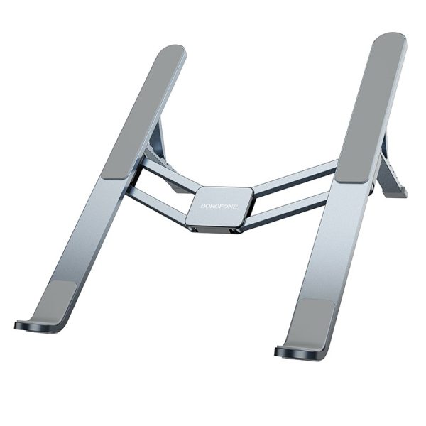 Foldable laptop stand Borofone BH117 metal gray