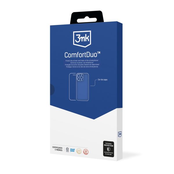 Case and protective glass set 3mk ComfortDuo Clear Apple iPhone 11