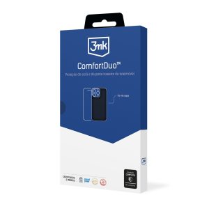 Комплект из чехла и защитного стекла 3mk ComfortDuo Matt Black Samsung A525 A52 4G/A526 A52 5G/A528 A52s 5G