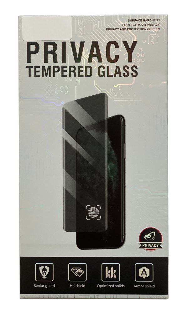 Tempered glass Full Privacy for Samsung S931 S25 black