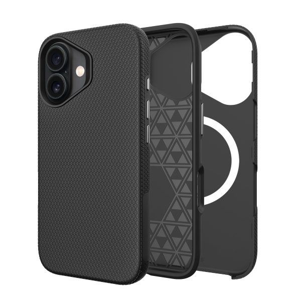 Perfectionists Triangle Mag Case iPhone 16 black