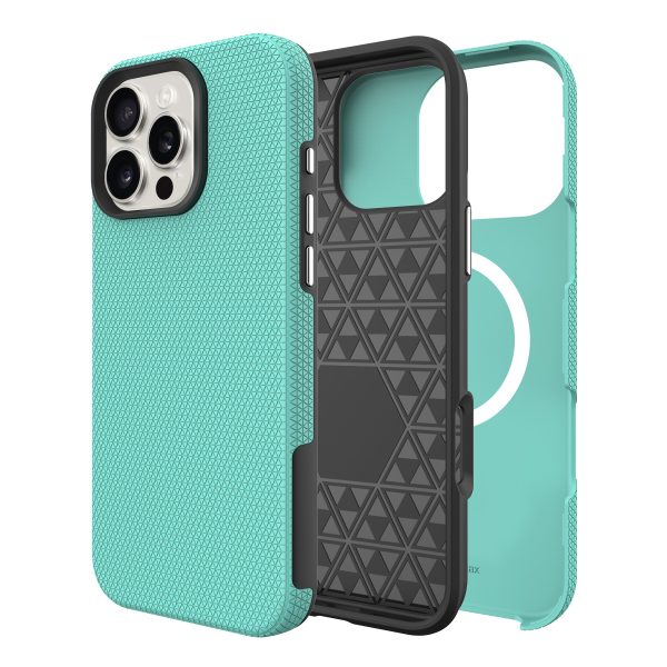 Perfectionists Triangle Mag Case iPhone 16 Pro Max green