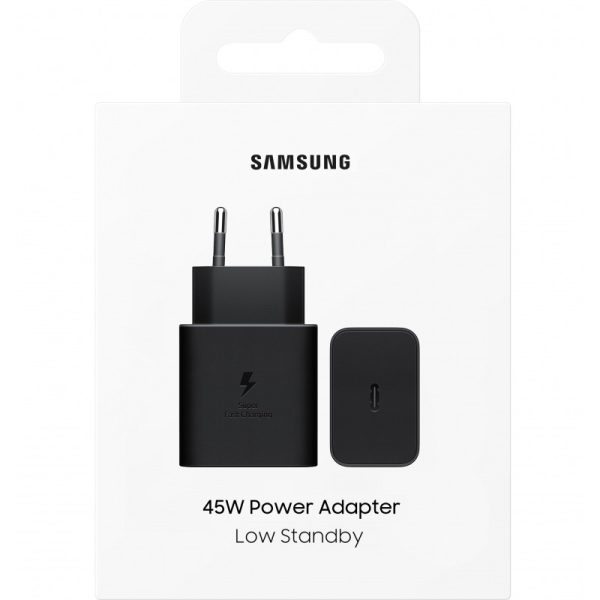 Зарядное устройство Samsung EP-T4511NBEGEU 45W USB-C черное