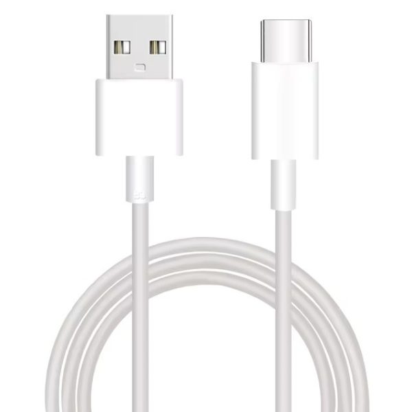 Кабель USB Xiaomi USB-A to USB-C 3A 1.0m белый