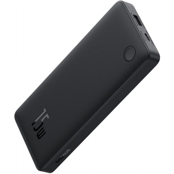 Внешний аккумулятор Power Bank Power Bank Baseus Airpow Lite 15W 10000mAh черный P10067500123-00