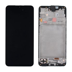LCD screen Samsung A165 A16 4G with touch screen and frame original Black (service pack)
