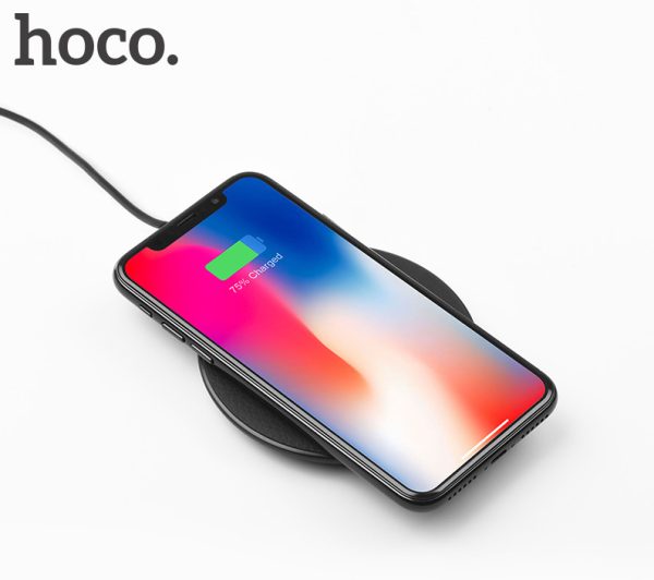 Wireless charger Hoco CW14 (5W) black — изображение 3