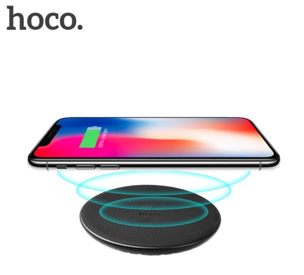 Wireless charger Hoco CW14 (5W) black — изображение 4