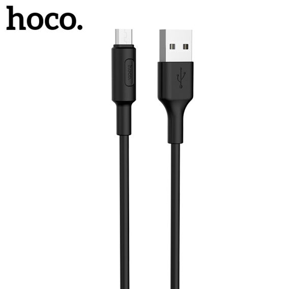 USB cable Hoco X25 microUSB 1.0m black - Image 2